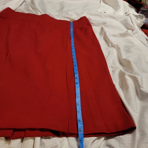 PRINTINE 80% COTTON A Line Stretch comfy womens 2 pc dress suit plus size - Picture 6 of 16